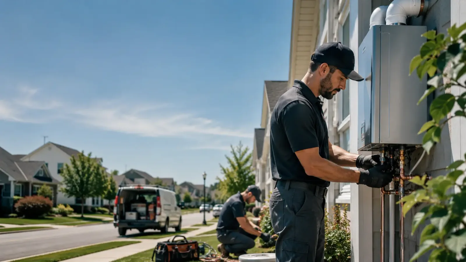 Tankless Water Heater Installation in Tilghman, MD